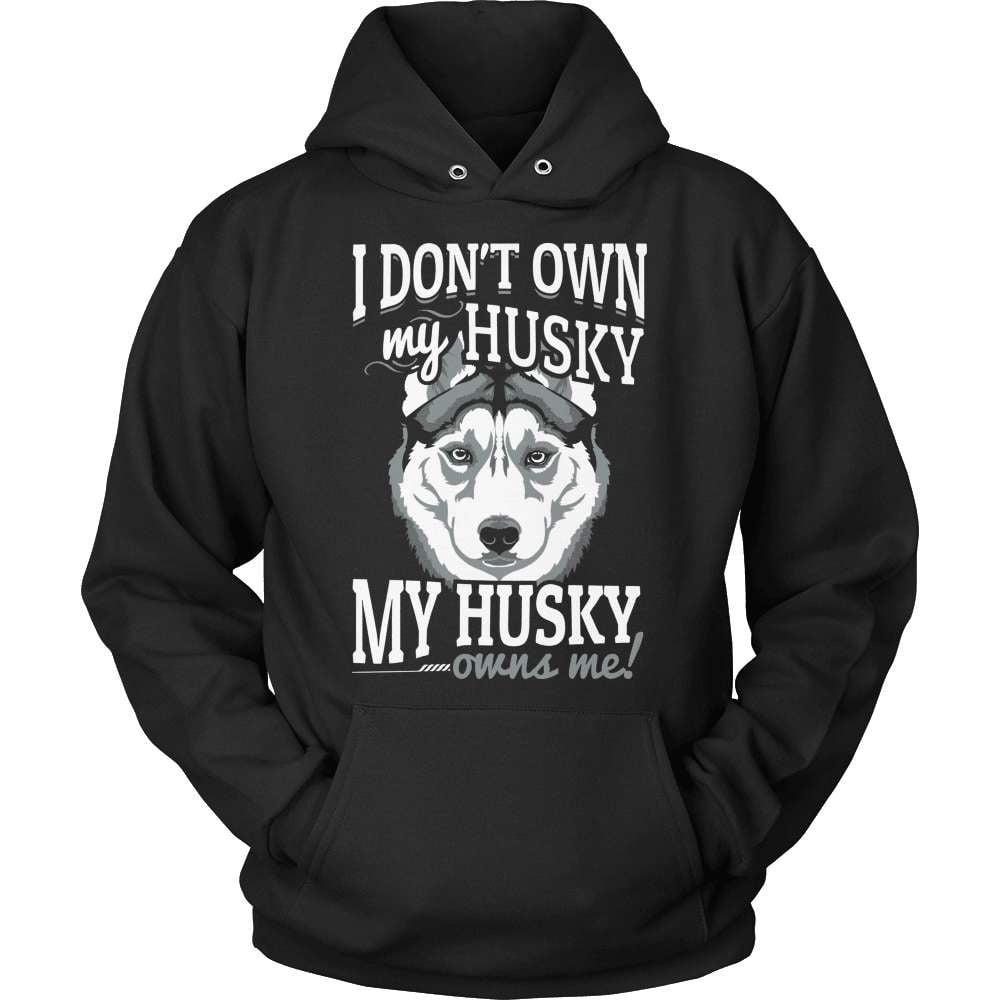 Husky T-Shirt Design – My Husky Owns Me!