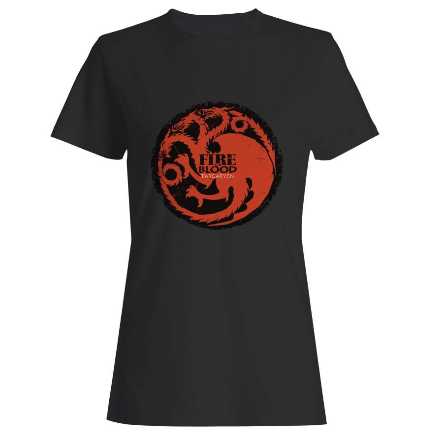 Fire And Blood Targaryen Woman’s T-Shirt