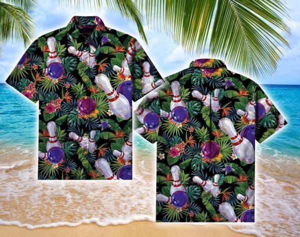 Bowling Art Hawaii Shirt For Men Women Ha44373