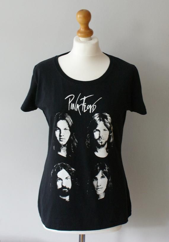 Rare Pink Floyd Shirt Band Shirt Ladies Pink Floyd Shirt Pink Floyd Faces Festival Clothing David Gilmour Shirt Roger Waters Shirt