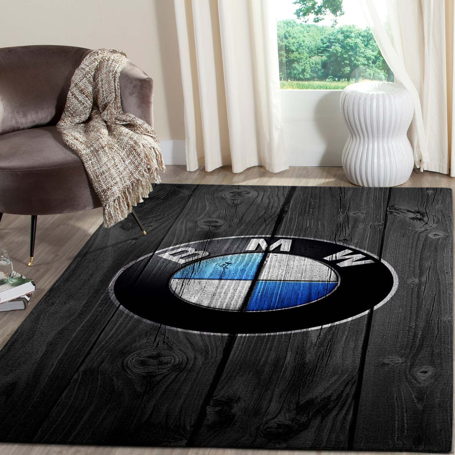 BMW Logo SuperCars Area Rugs Living Room Carpet FN151211 Local Brands Floor Decor