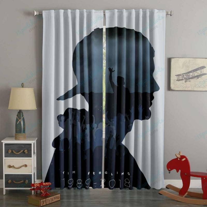 3D Printed Avicii Style Custom Living Room Curtains