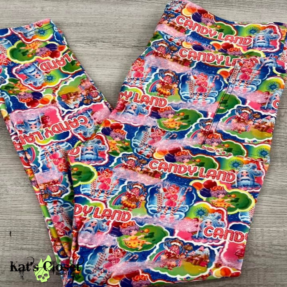 Land Of Candy Leggings With Pockets