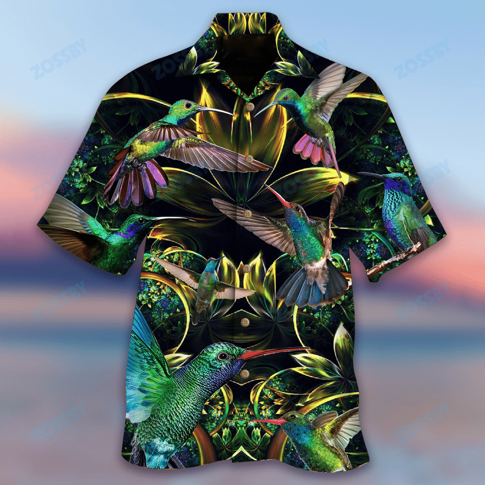 As Free A Hummingbird Colorful High Quality Unisex Hawaii Shirt For Men And Women Ha95655