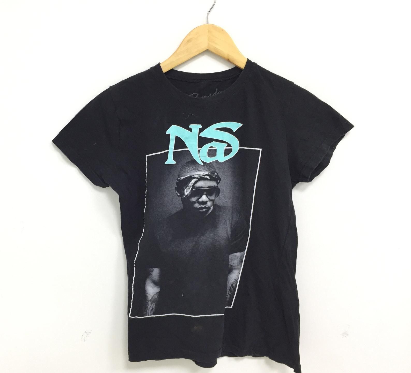 Vintage 00 Nas Rb Hip Hop Tees Lagend - Love Art USA