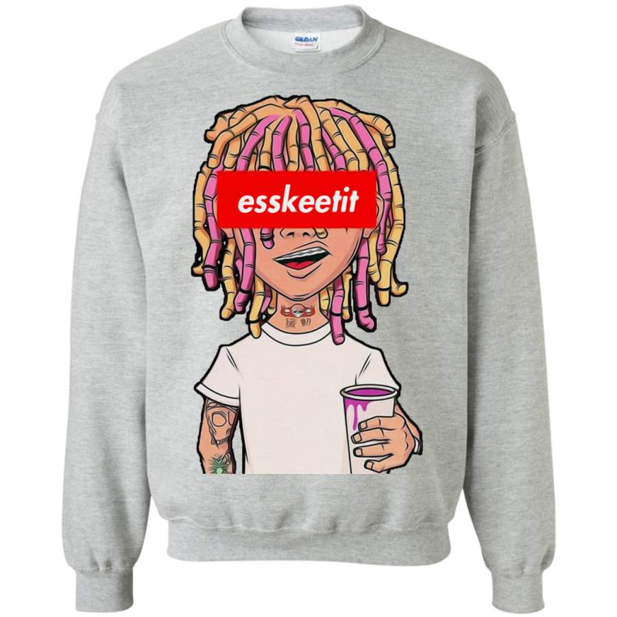 AGR Lil Pump Esketit High Quality Crewneck Pullover Sweatshirt