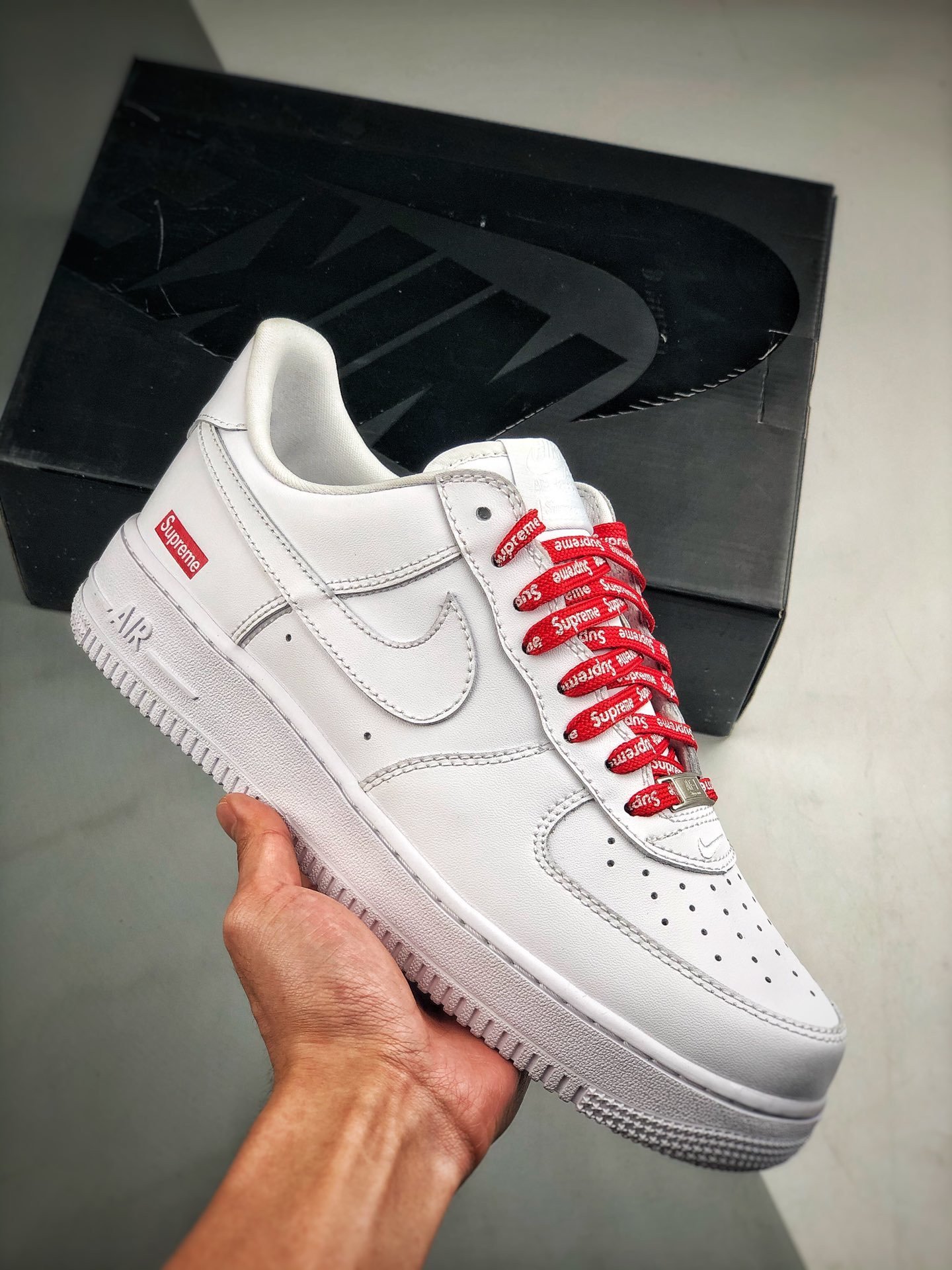 Supreme x Nike Air Force 1 Low White CU9225-100 602552