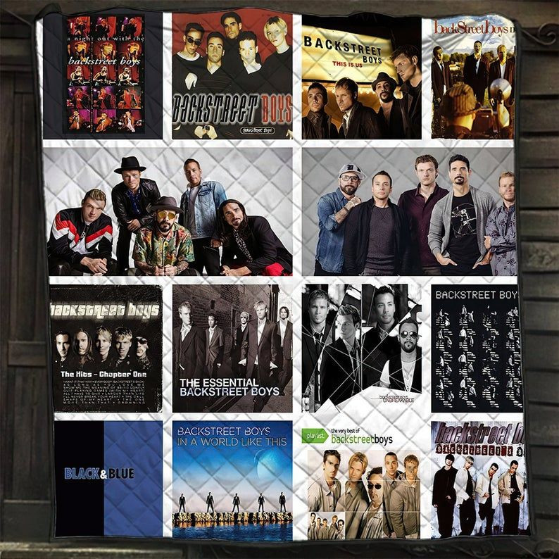 Backstreet Boys Music Band 2 Gift For Fan Quilt Blanket