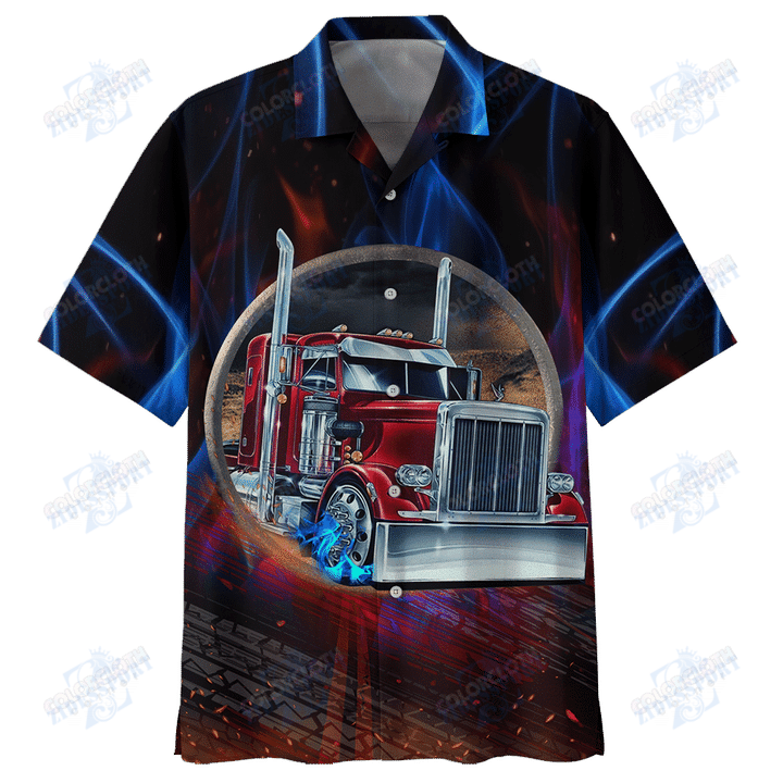 Trucker Hawaiian Shirt 04 Ty185007