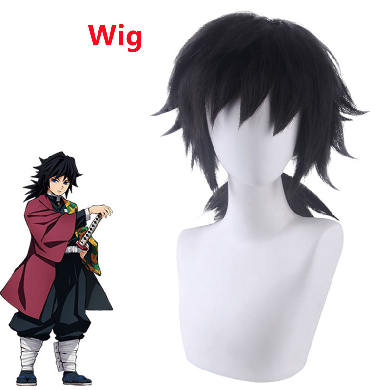 Anime Demon Slayer Kimetsu no Yaiba Tomioka Giyuu Cosplay Costume Women and Men Kimono Uniform Halloween Christmas Party Clothes alx