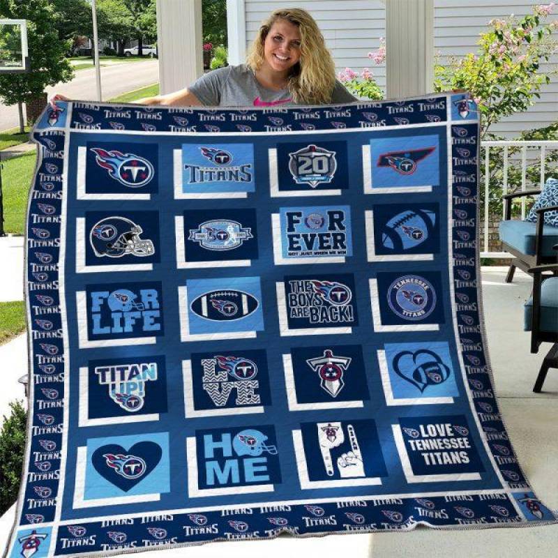 Tennessee Titans Quilt Blanket 03