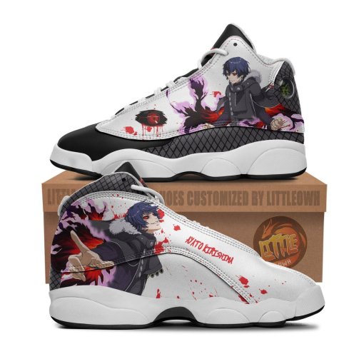 Ayato Kirishima Sneakers Custom Anime Tokyo Ghoul Personalized Name Air Jd13 Shoes