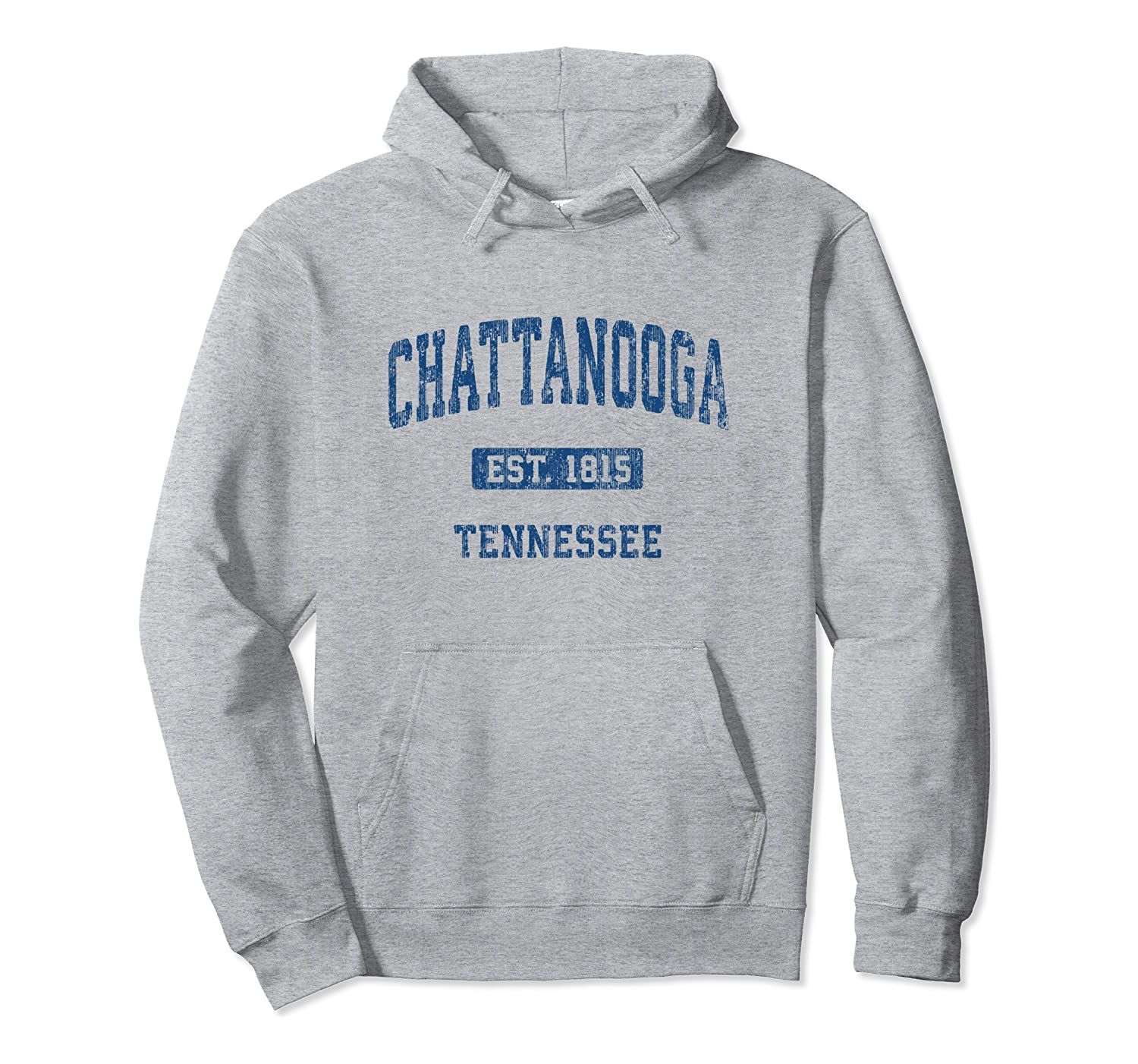 Chattanooga Tennessee TN Vintage Athletic Sports Design Pullover Hoodie, T-Shirt, Sweatshirt, Tank Top, Racerback, Dolman