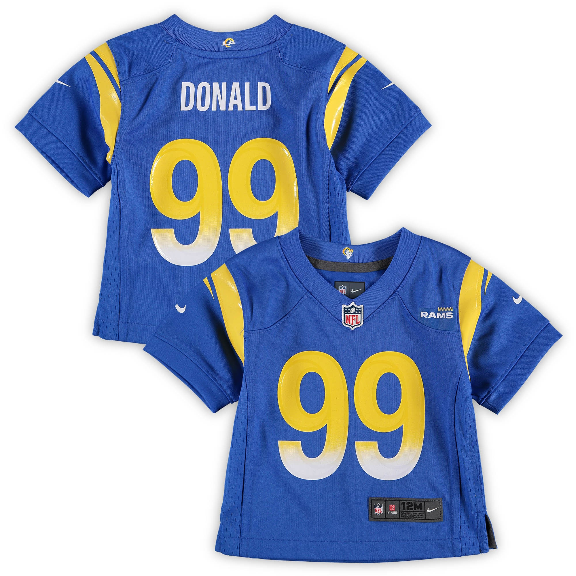 Aaron Donald Los Angeles Rams Infant Game Jersey – Royal NFL