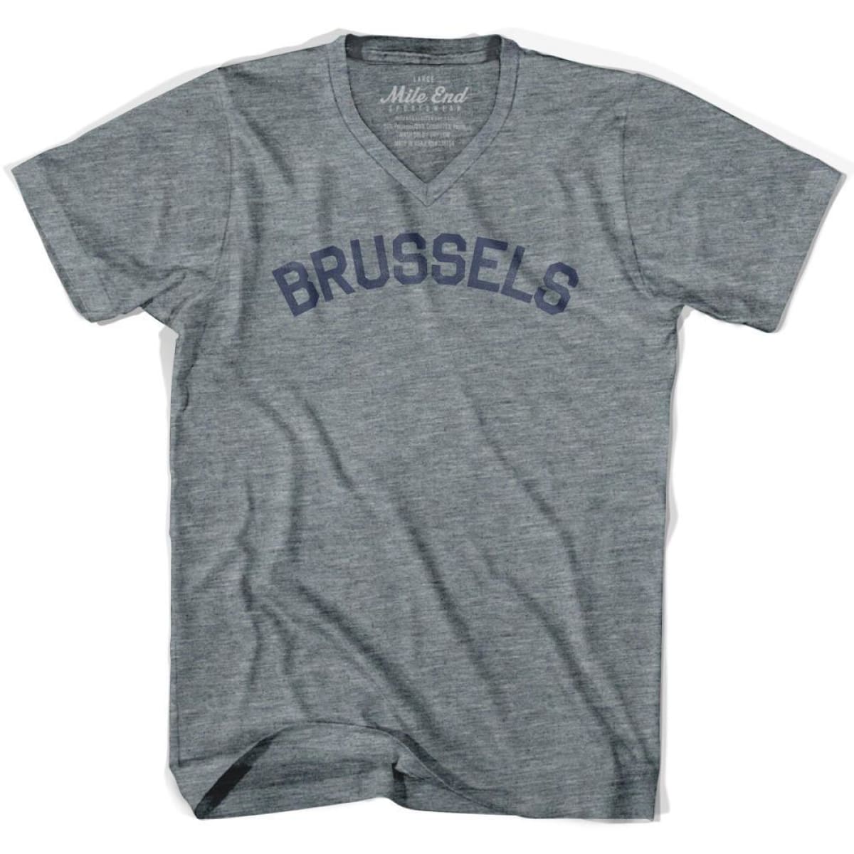 Brussels Vintage V-neck T-shirt