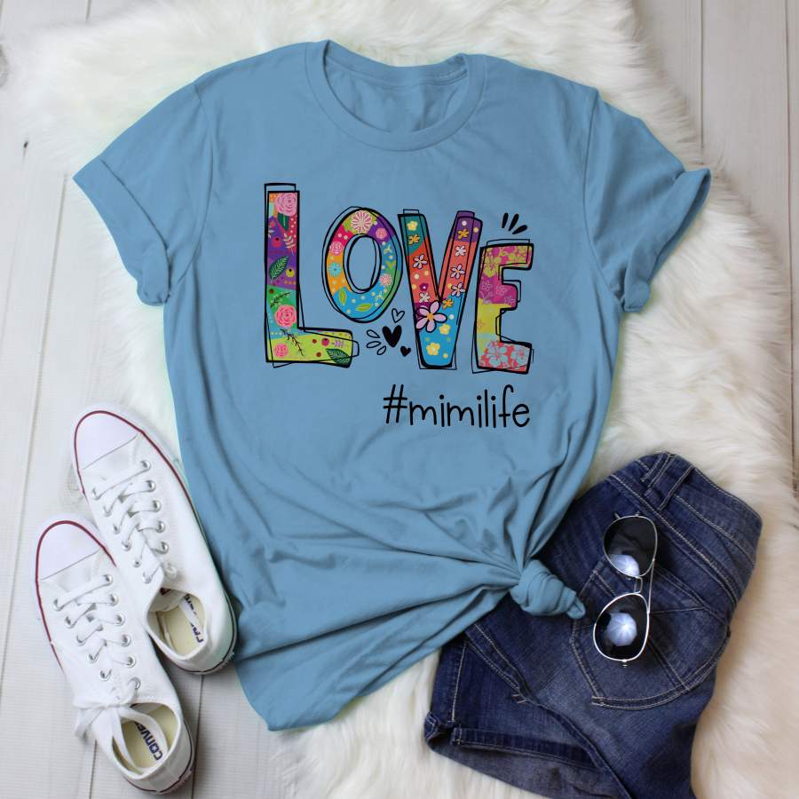 Personalized Love Mimilife Color Shirt