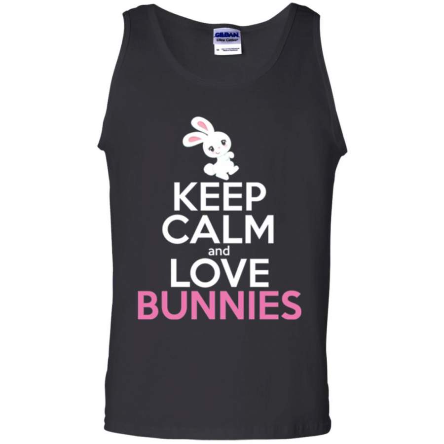 Bunny T-shirt Keep Calm And Love Bunnies