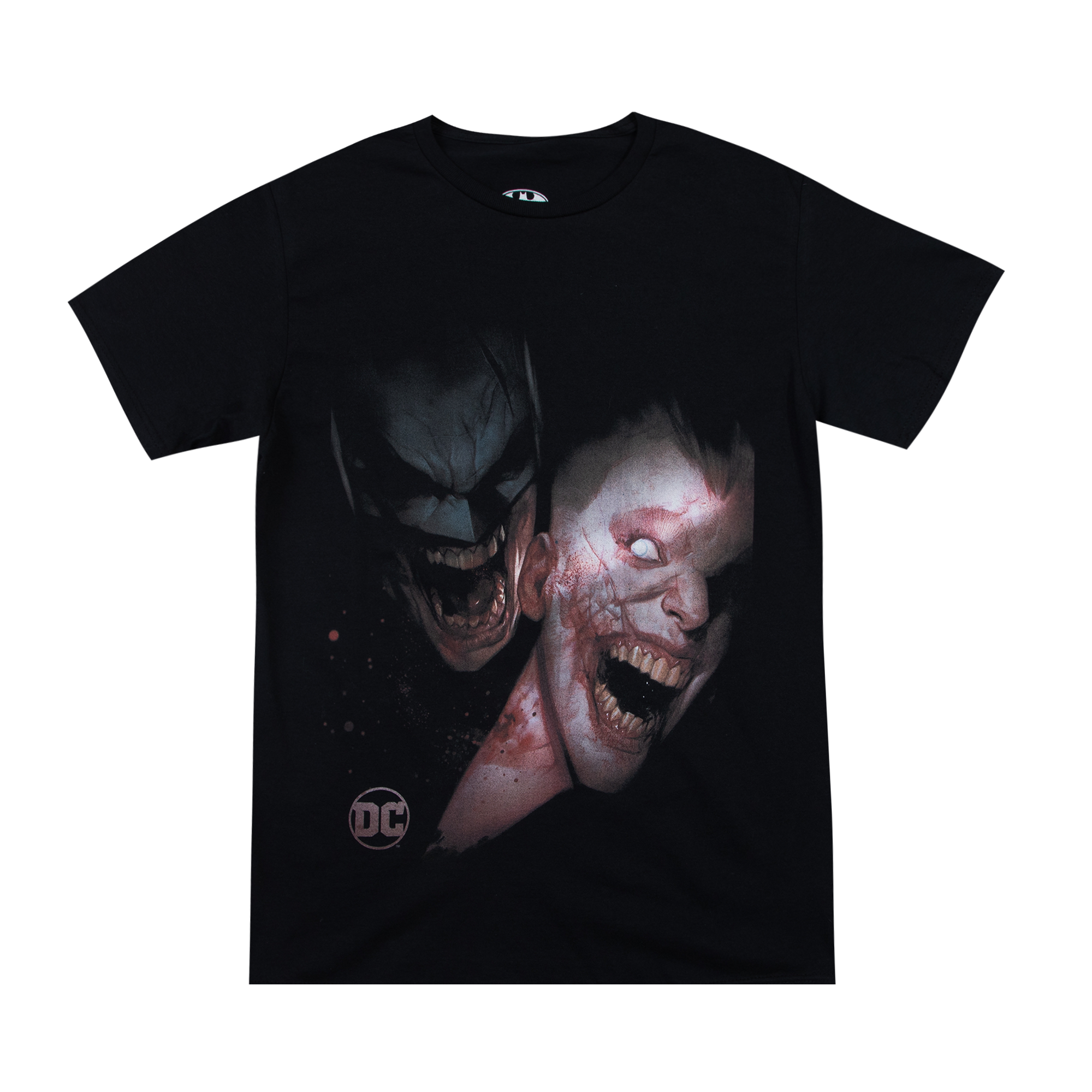 Batman & Joker Dceased Black Tee