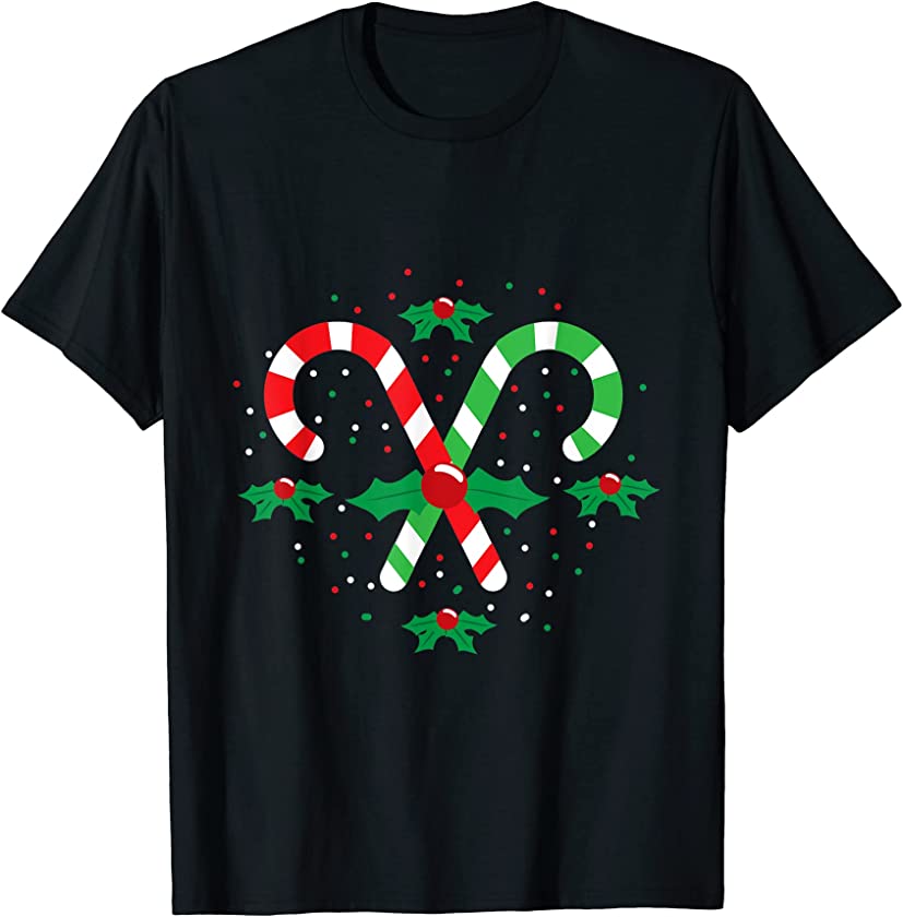 Christmas Candy Cane Christmas Sweets Merry Christmas T-Shirt