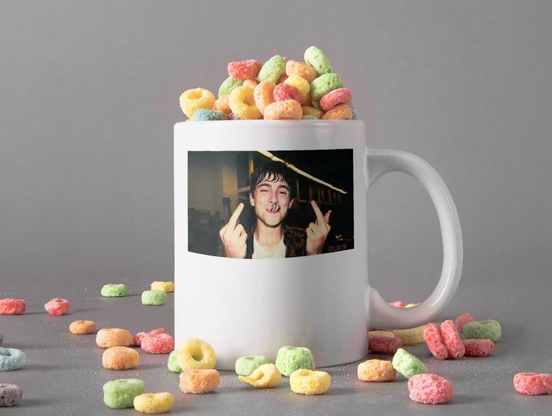 White Mug Daniel Smoking And Give Fck Mug Hot Summer Nights Mug Timothee Chalamet Mug Retro Vintage Premium Sublime Ceramic Coffee Mug H99