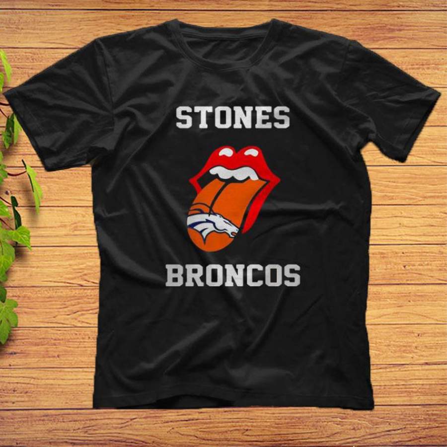 The Rolling Stones Denver Broncos T-shirt