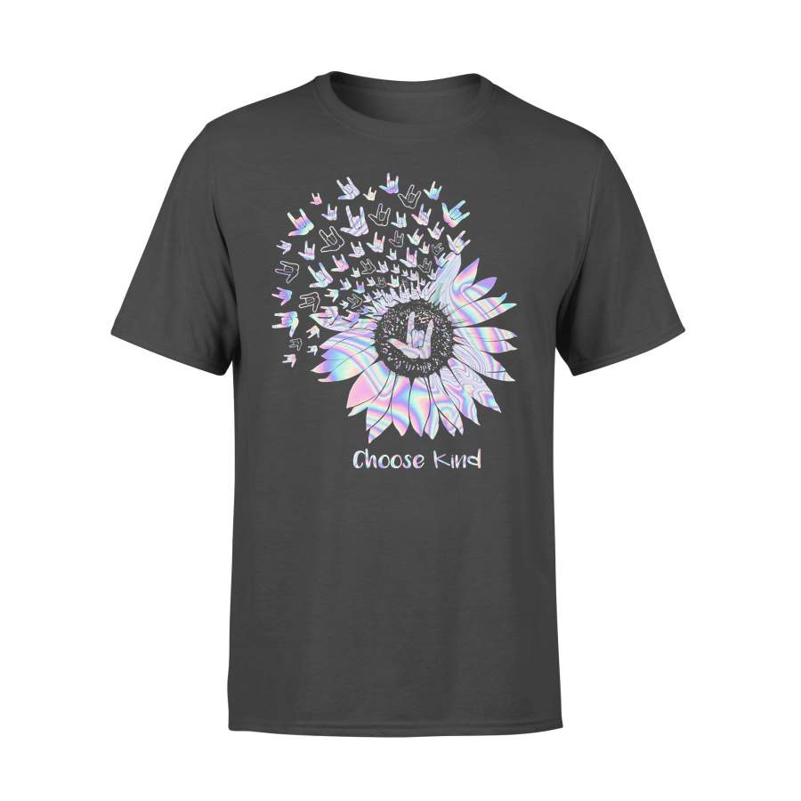 Choose Kind Hand Sunflower T-shirt