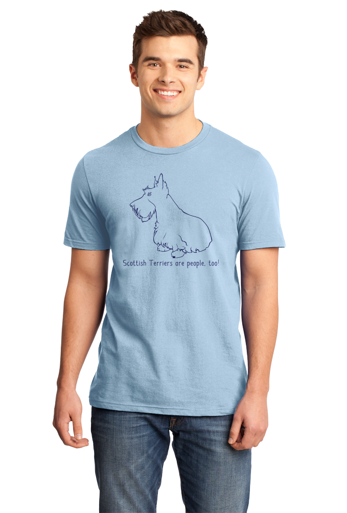 Scottish Terriers Are People, Too! – Scottie Dog Terrier Love T-Shirt