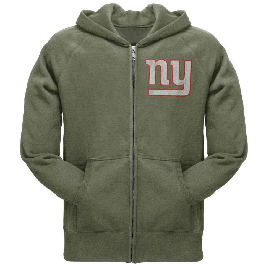 New York Giants – Old School Logo Zip Hoodie