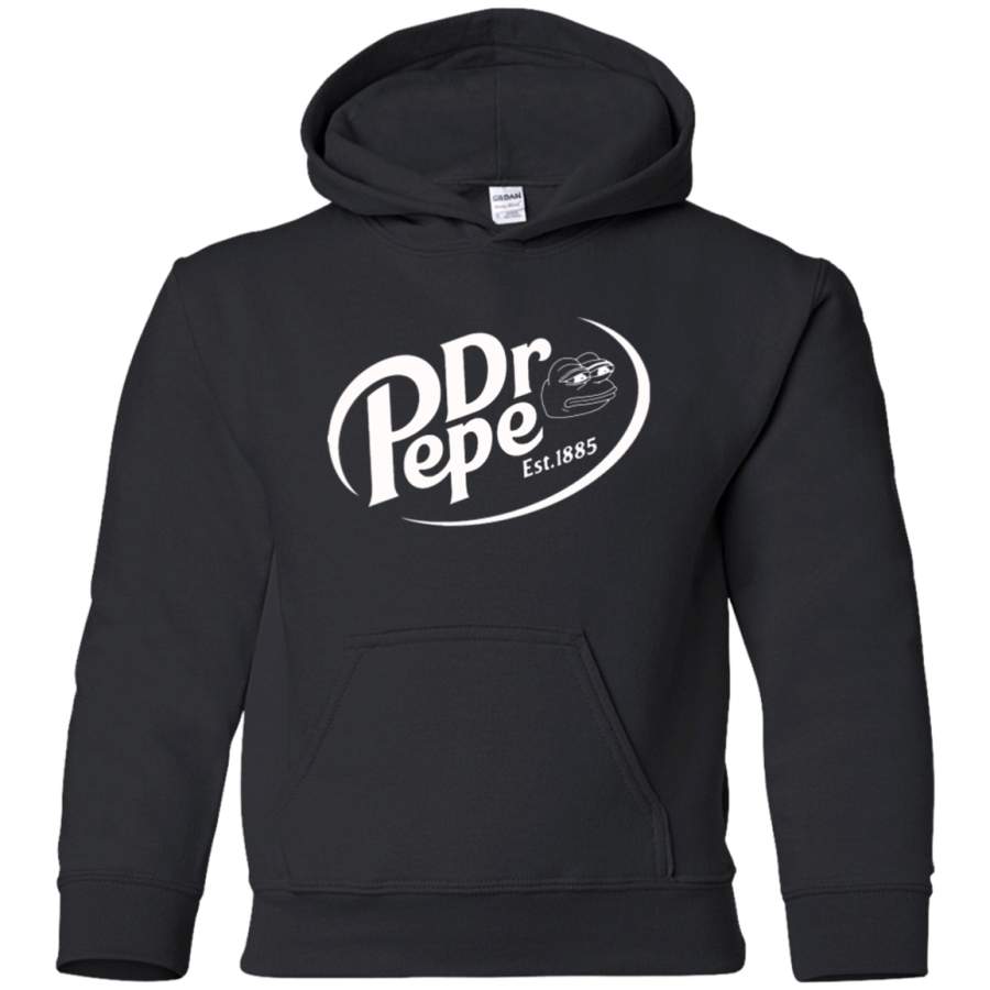 AGR dr pepe the frog Youth Pullover Hoodie