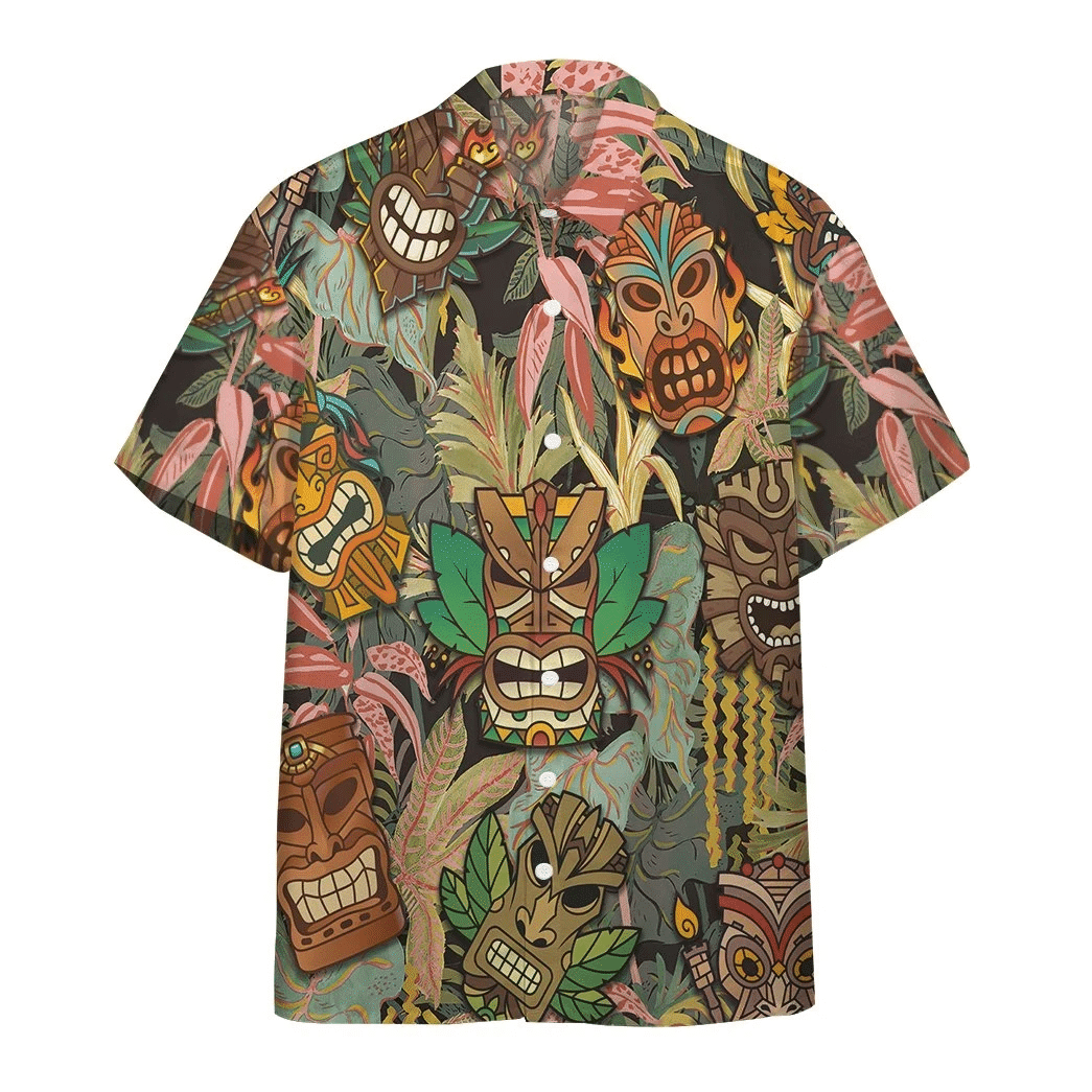 Tiki Head Hawaii Shirt Unisex Adult Ha55691