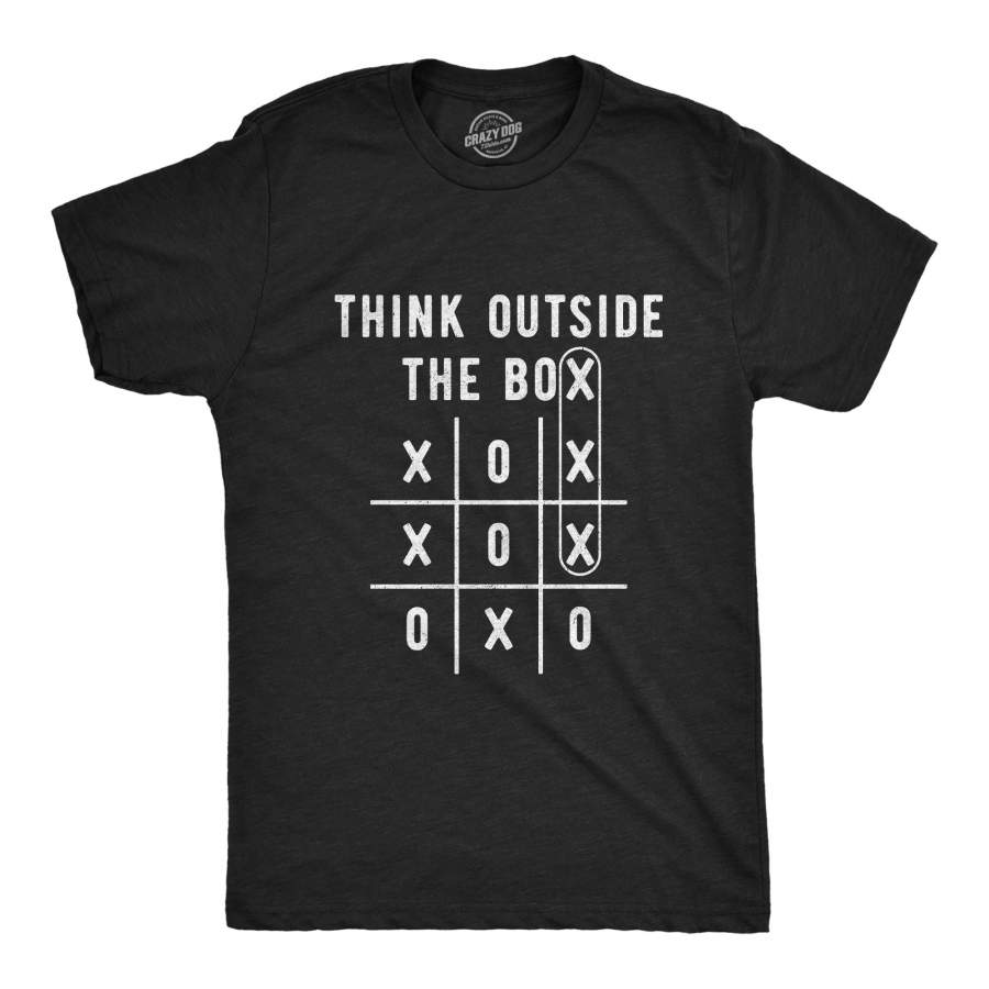 Think Outside The Box Men’s Tshirt