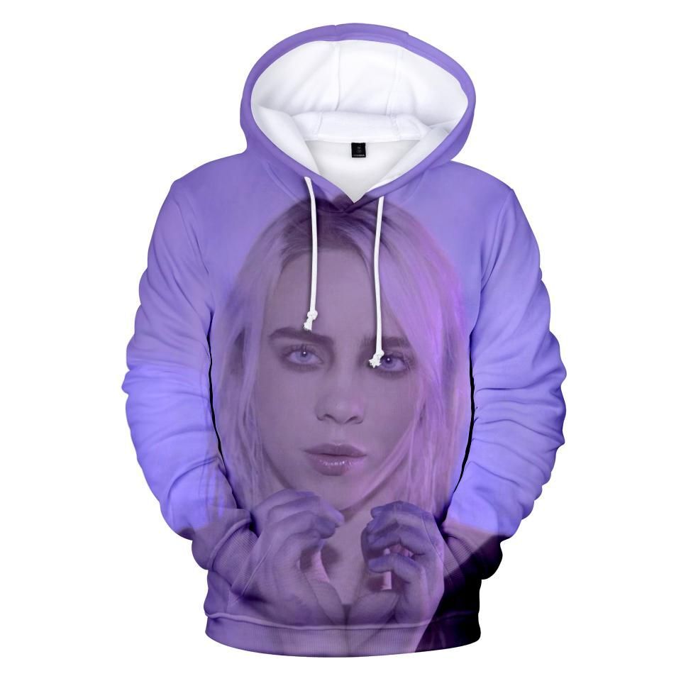 Billie Eilish Style 4 3D Hoodie