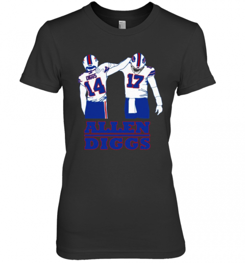 Allen And Diggs Buffalo Bills 2021 Premium Women’S T-Shirt