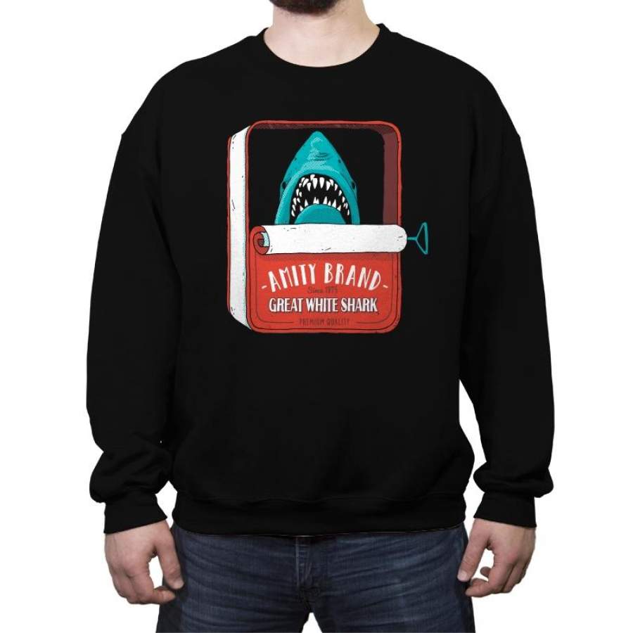 Tinned Shark – Crew Neck Sweatshirt