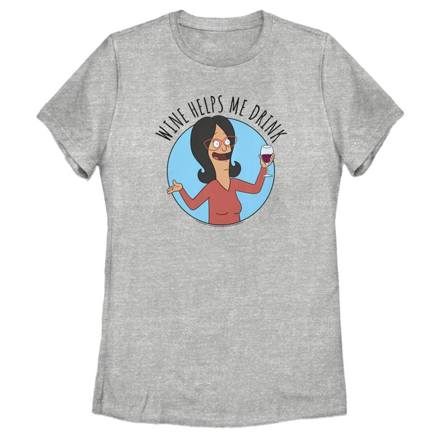 Bob’s Burgers Women’s Linda Wine Helps  T Shirt