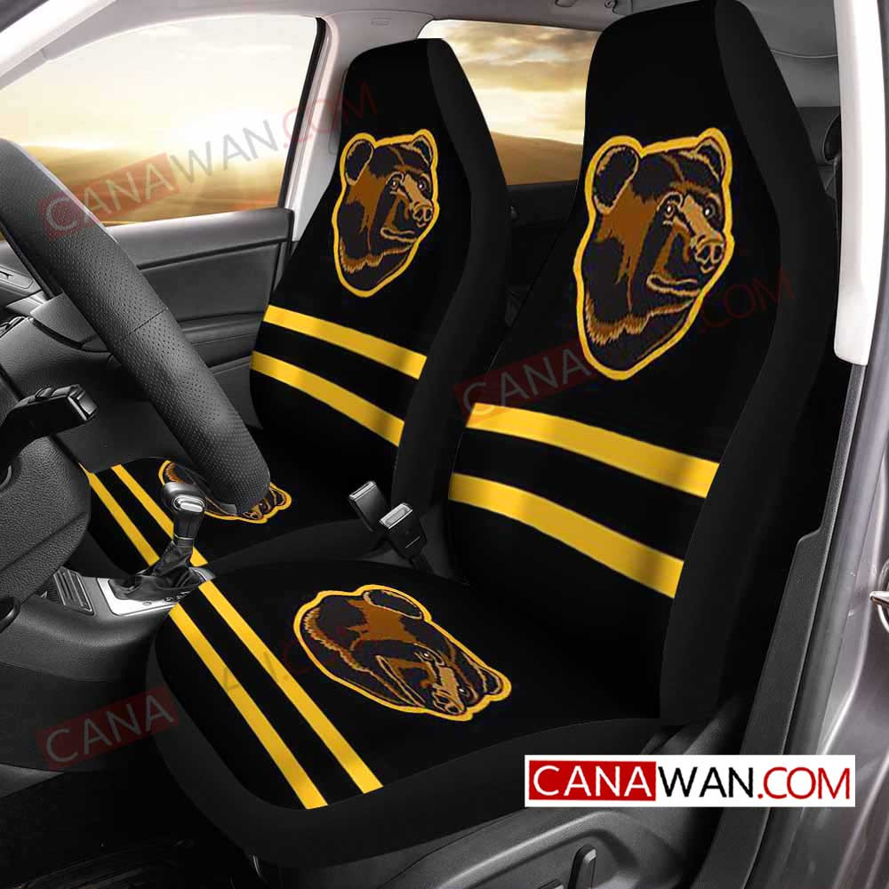 Boston Bruins Style528 (1) 3D Customized Personalized Car Seat Cover