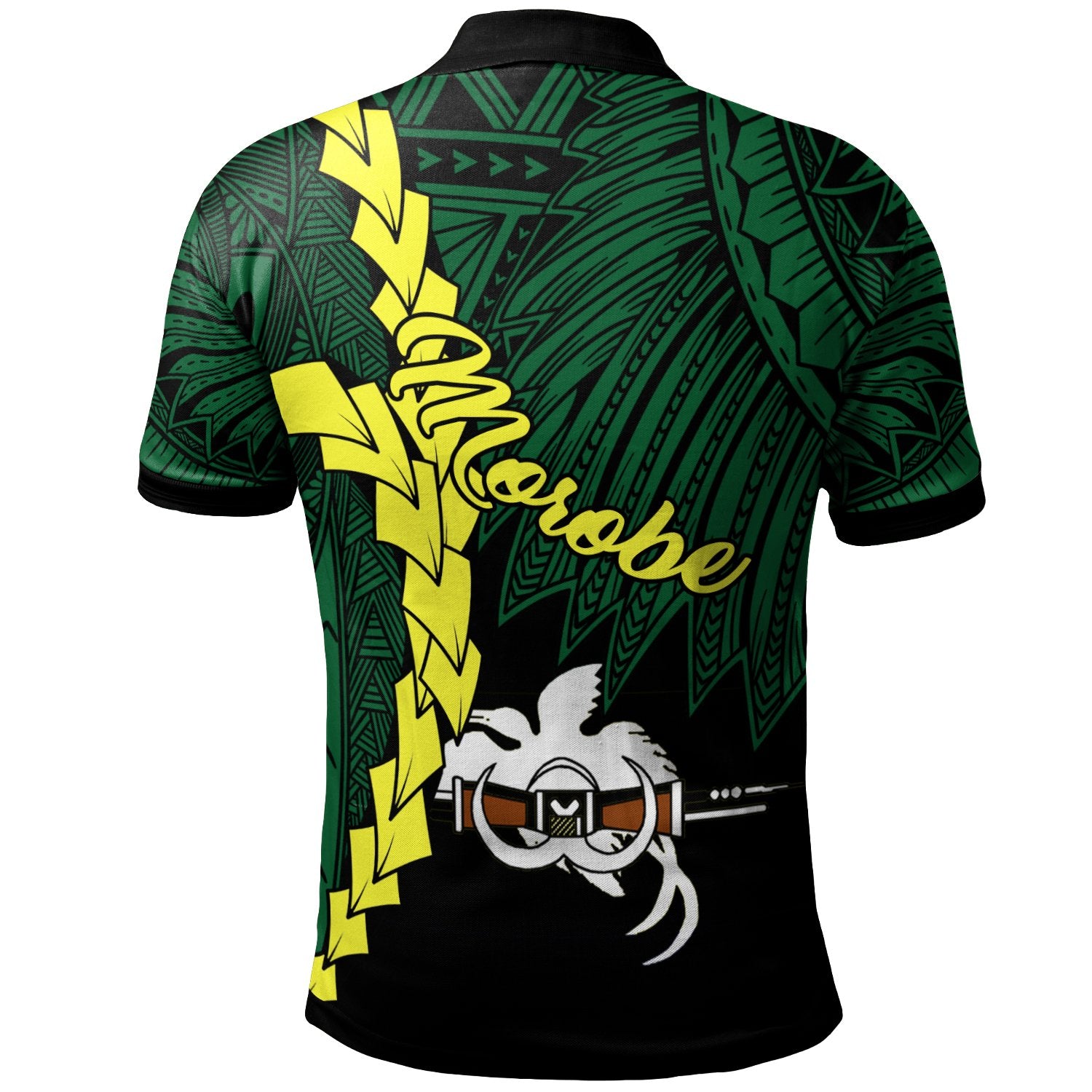 Papua New Guinea Morobe Province Polynesian Polo Shirt - Tribal Wave ...