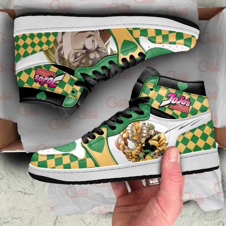 JoJo’s Bizarre Adventure Jordan Sneakers Dio Brando Anime Shoes