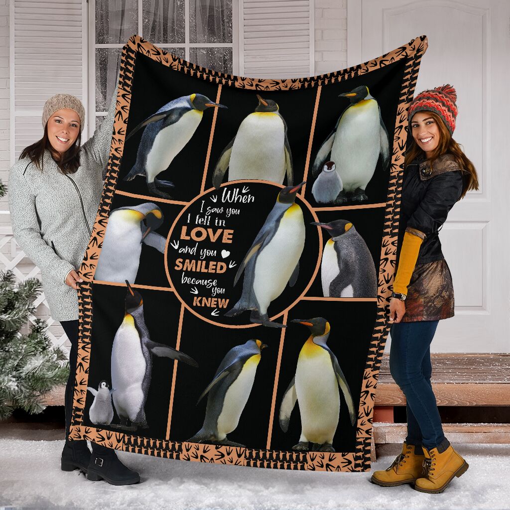 Sunshine89 – Nice penguins blanket – Fleece Blanket