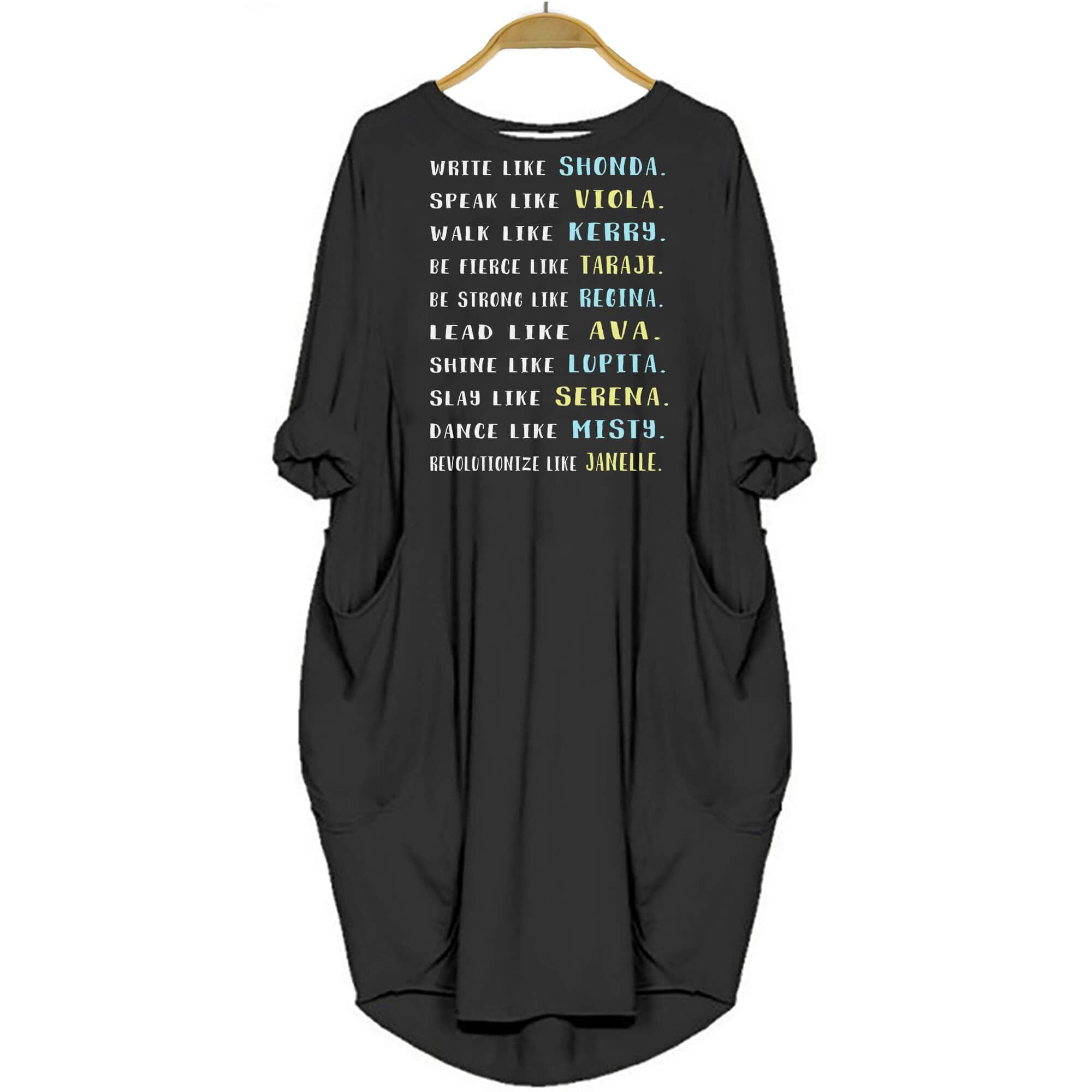 Write Like Shonda Speake Like Viola Shirt Melanin Women Dress