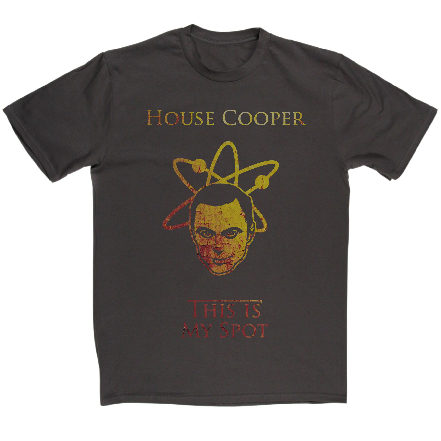 House Of Cooper This Is My Spot Mashup T Shirt Inspired By Big Bang Theory & Game Of Thrones