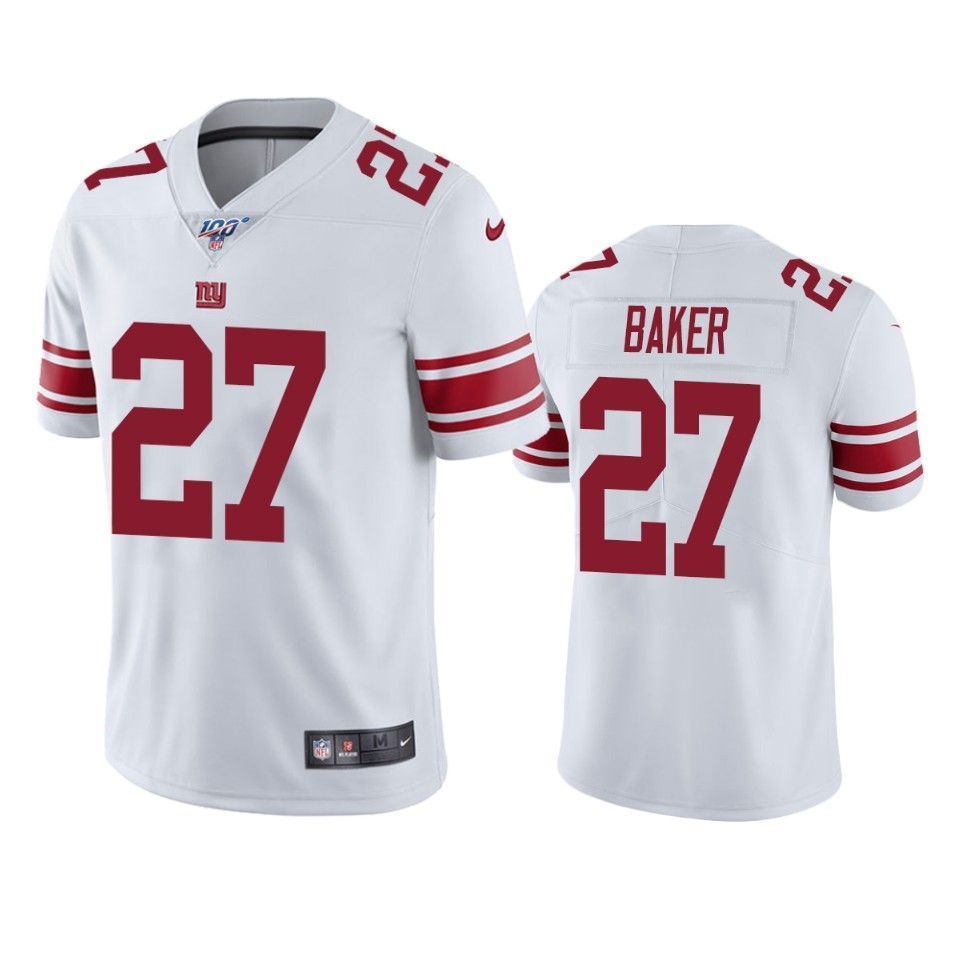 New York Giants Deandre Baker Limited Jersey White 100Th Season