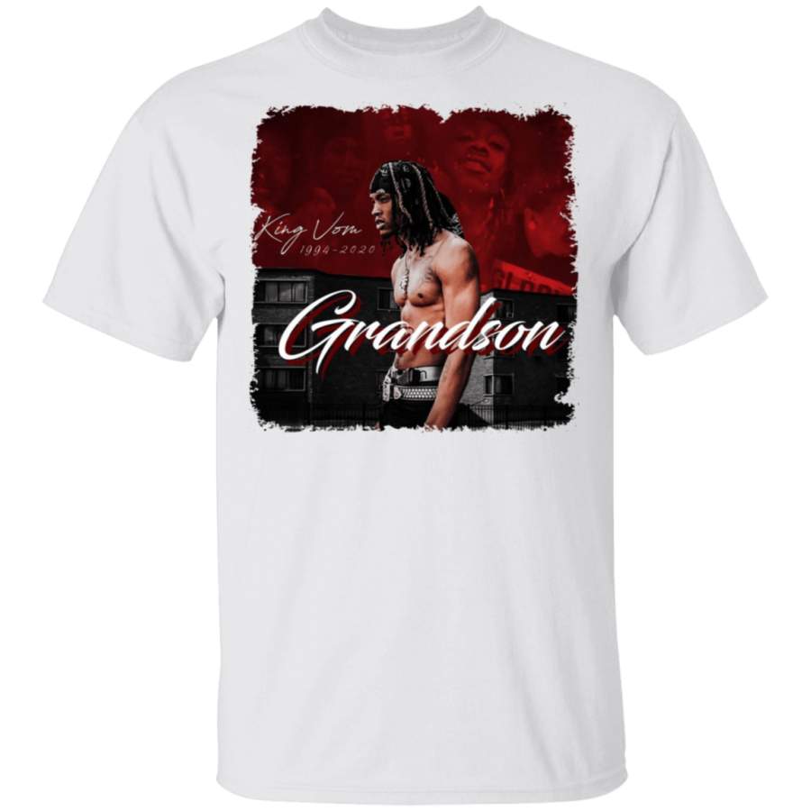 RIP King Von Shirt King Von Grandson Designs King Von With No Shirt, Hip Hop Styles