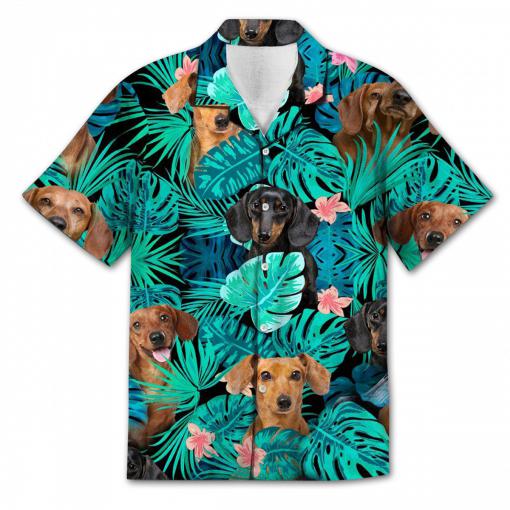 Dogs Tropical Hawaii Shirt For Men Women Adult Ha45038