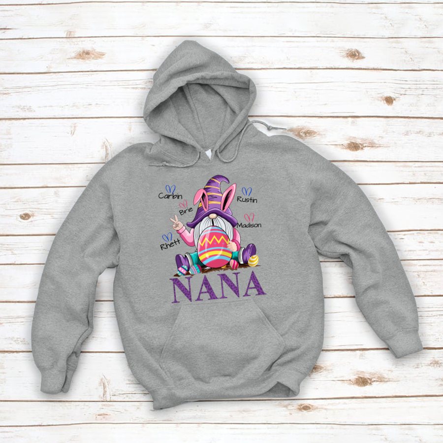 Nana Gnomes Bunny Cute Hoodie