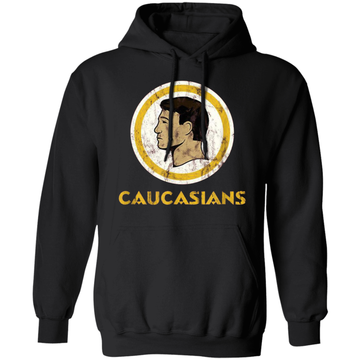 Caucasian Hoodie Caucasians Pride Vintage Funny Hoodie