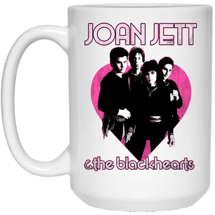 Joan Jett & the Blackhearts 15 oz. White Mug