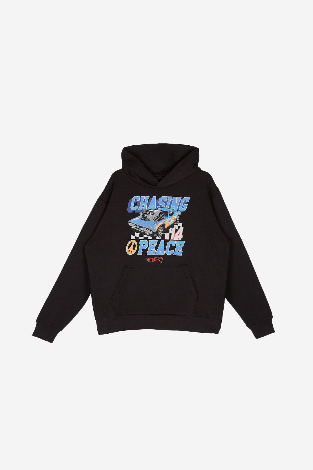 Chasing Peace Racing Heavyweight Hoodie – Black