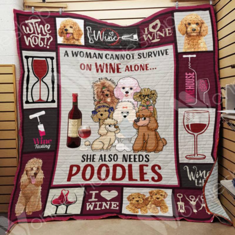 Poodle Dog Blanket OCT1803 95O47