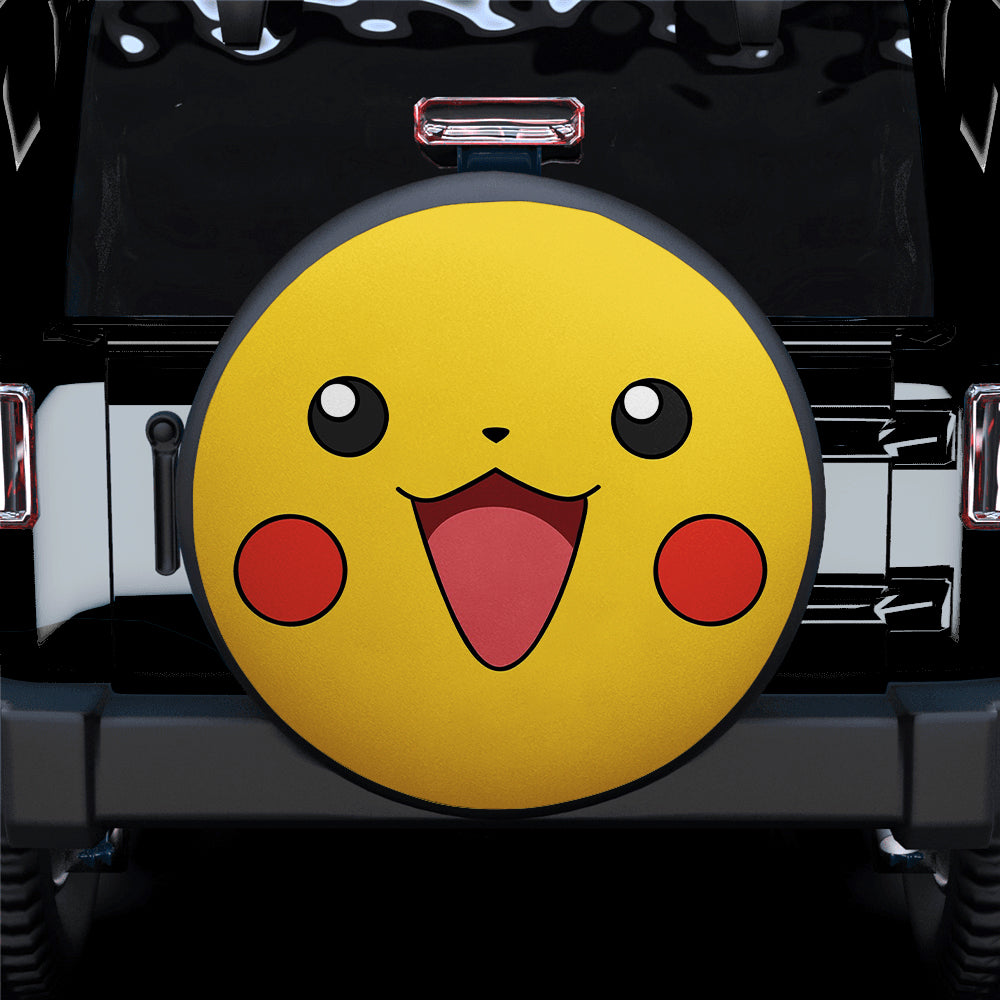 Pikachu Pokemon Jeep Car Spare Tire Covers Gift For Campers